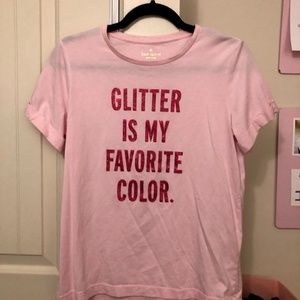 Kate Spade Glitter T-shirt